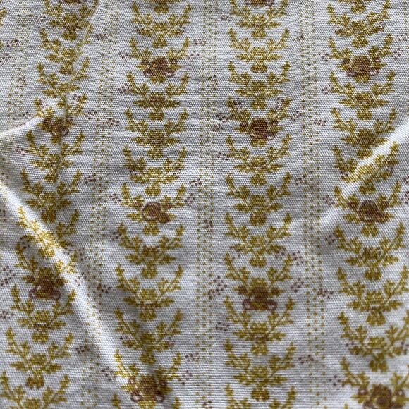 Vintage Red Men’s XL Western Snap Button Long Sleeve Shirt Floral‎ Yellow Rose - Picture 9 of 10